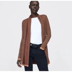 Love for‎ Humanity Knit Black Label Open Front Cardigan size Medium